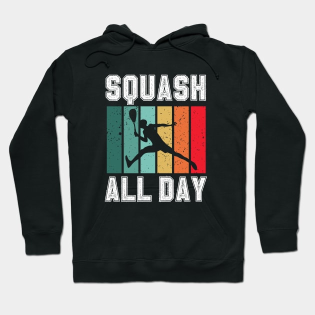 Squash All Day Hoodie by footballomatic